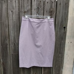 White House Black Market Lilac Pencil Skirt 6